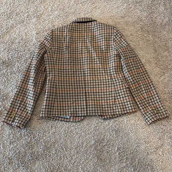 Plaid wool blazer - Picture 6 of 8